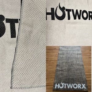 HOTWORX Yoga Mat and Gripping Towel
